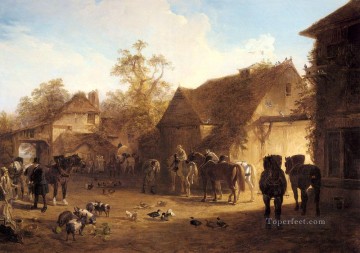Caballo Painting - El Country Inn Herring Snr John Frederick caballo